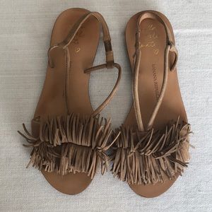 Fringe Sandals